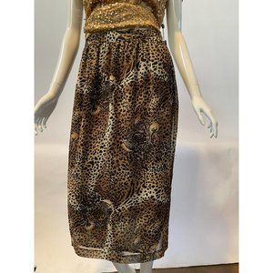 Argenti Boutique Leopard Skirt